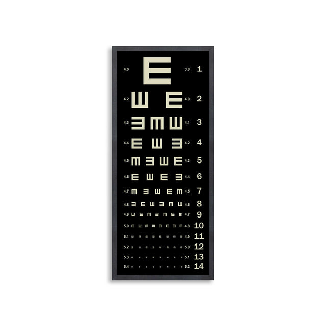 VISION CHART - "Tumbling E's" - Foundry