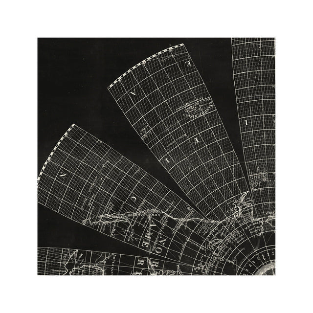 WORLD ATLAS MAGNETIC VARIATION Chart - Foundry