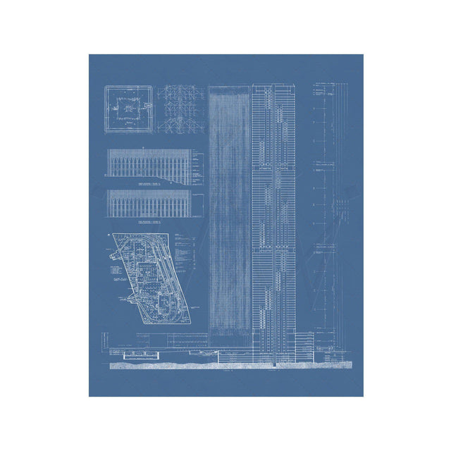 WORLD TRADE CENTER Blueprints - Foundry