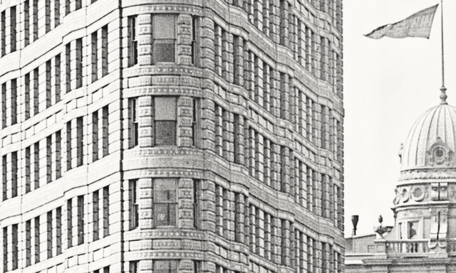 Flatiron Building, Vintage New York City, Fuller Building, Flat Iron New York, Architecture Print, Skyscraper Art, Building Art, Wall Decor