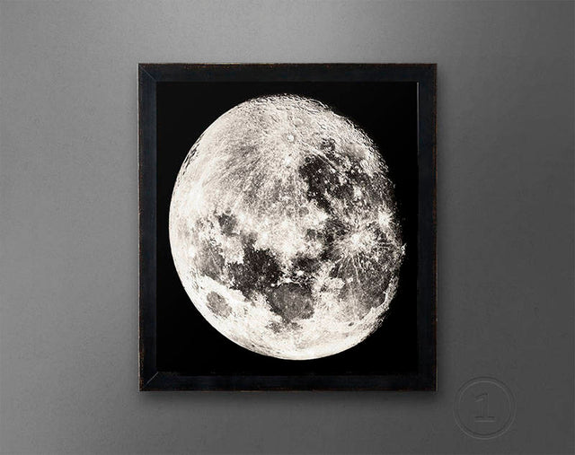 1896 MOON PHOTOGRAVURE PRINT 1, Moon Print, Vintage Moon Photography, Science Art, Eclipse, Lunar Eclipse, Moon Map, Moon Art, Lunar Art