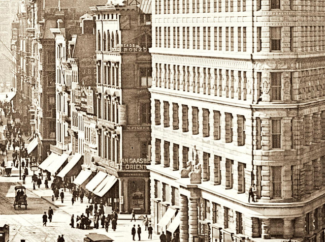 Flatiron Building, New York City, Vintage Architecture NYC, Flat Iron Building, Vintage Flatiron, Skyscraper Photos, Building Print, NYC Art