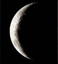 1896 MOON PHOTOGRAVURE PRINT, Lunar Phase 6, Moon Phase Art, Crescent Moon, Vintage Moon Print, Constellation Art, Astronomy Decor, Moon Art