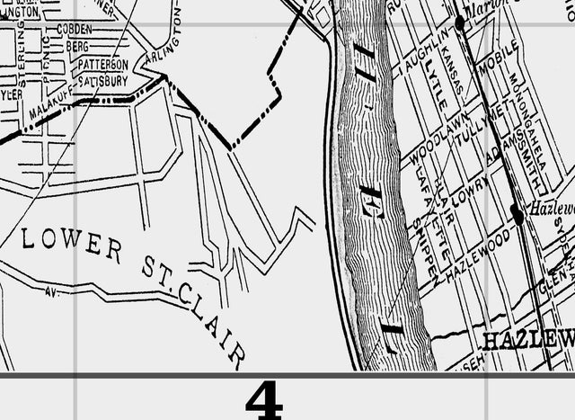 MAP of PITTSBURGH, City Map, White and Black, Pittsburgh, Pennsylvania City Map, Old Map Print, Steelers, Allegheny, Pittsburgh 1896 Map