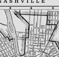 NASHVILLE Street Map Print - Vintage Nashville Artwork - Archival Map of Nashville Tennessee - Country Music USA - Fine Art - Music City Art