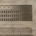 Roman Colosseum Elevation Plan | Vintage Italy | Rome Colosseum Illustration | Italian Art | Wall Decor | Colosseum Blueprint | Roman Empire