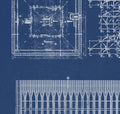 World Trade Center Blueprint : Vintage NYC - Blueprints of World Trade Center - Architecture Blueprint - Building Plans - NYC Architecture