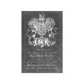 18th Century ENGLISH ARMORIAL ENGRAVING #14 - FREDERICK CREST - Foundry