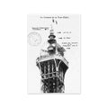 1912 EIFFEL TOWER SUMMIT Postcard - Foundry