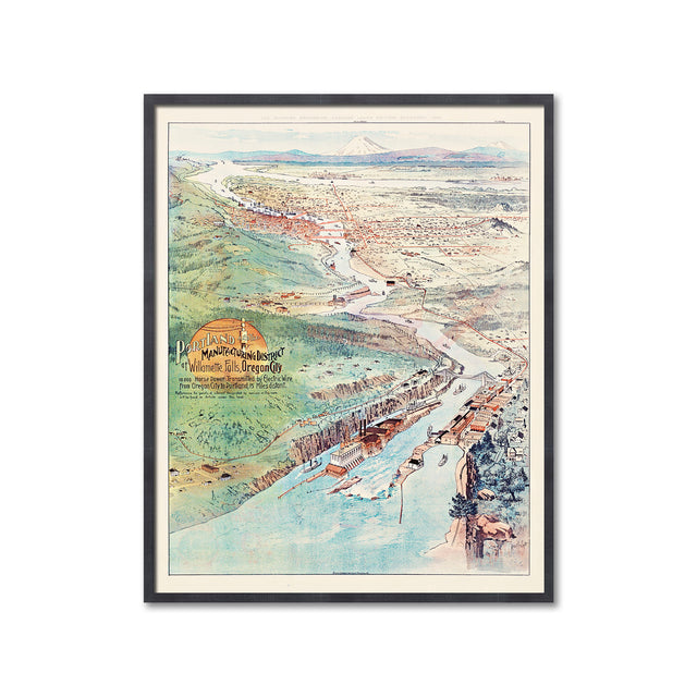 PORTLAND and the MANUFACTURING DISTRICT of WILLAMETTE FALLS - Foundry
