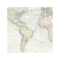 BARTHOLOMEW'S CHART of the WORLD on MERCATORS PROJECTION - Foundry