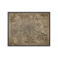 BERLIN, GERMANY - MAP of 1895 - Foundry