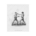 Boxing Illustration - Figure II - STOP with the LEFT - Foundry