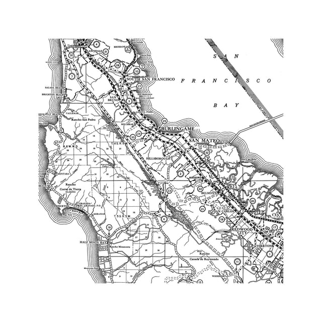 CALIFORNIA - SILICON VALLEY Map - Foundry
