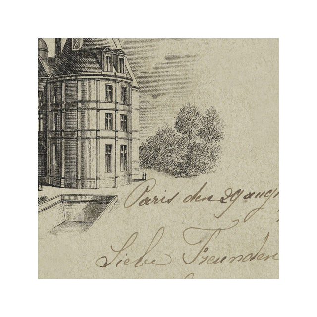 CHATEAU de CHAMBORD Postcard - Foundry