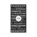CHICAGO ILLINOIS Bus Scroll - EDGEWATER - Foundry