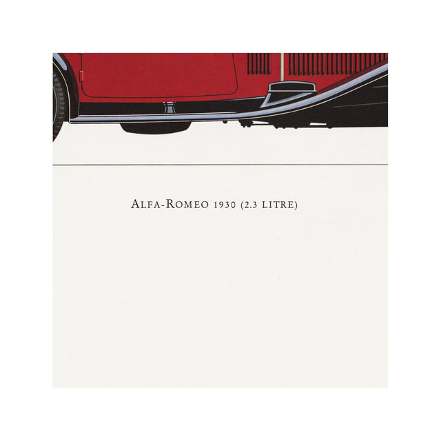 CLASSIC CAR - ALFA ROMEO (2,3 Litre), 1930 - Foundry