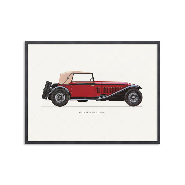 CLASSIC CAR - ALFA ROMEO (2,3 Litre), 1930 - Foundry