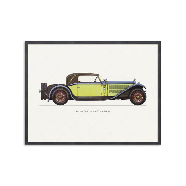 CLASSIC CAR - AUSTRO-DAIMLER (Type A.D.R.s), 1931 - Foundry