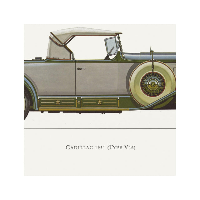 CLASSIC CAR - CADILLAC (Type V16), 1931 - Foundry
