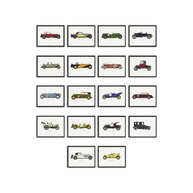 CLASSIC CAR Collection, Circa 1900's - Foundry