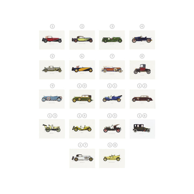 CLASSIC CAR Collection, Circa 1900's - Foundry