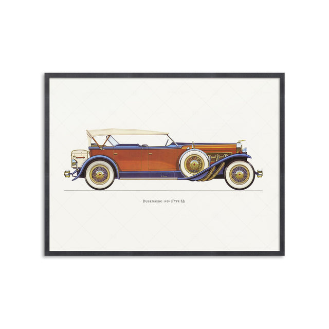 CLASSIC CAR - DUSENBERG (Type SJ), 1929 - Foundry