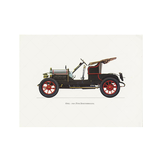 CLASSIC CAR - OPEL (Type Doktorwagen), 1909 - Foundry
