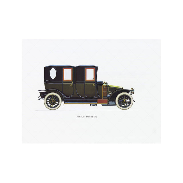 CLASSIC CAR - RENAULT (20 CV), 1910 - Foundry