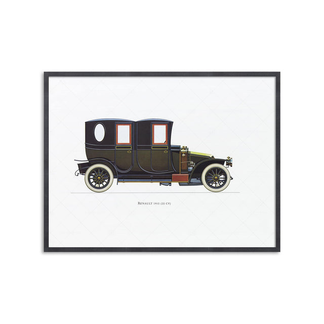 CLASSIC CAR - RENAULT (20 CV), 1910 - Foundry