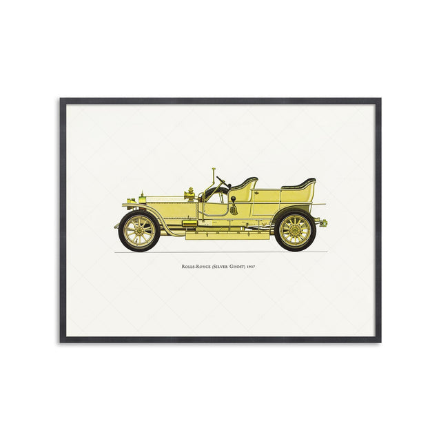 CLASSIC CAR - ROLLS ROYCE (Silver Ghost), 1907 - Foundry