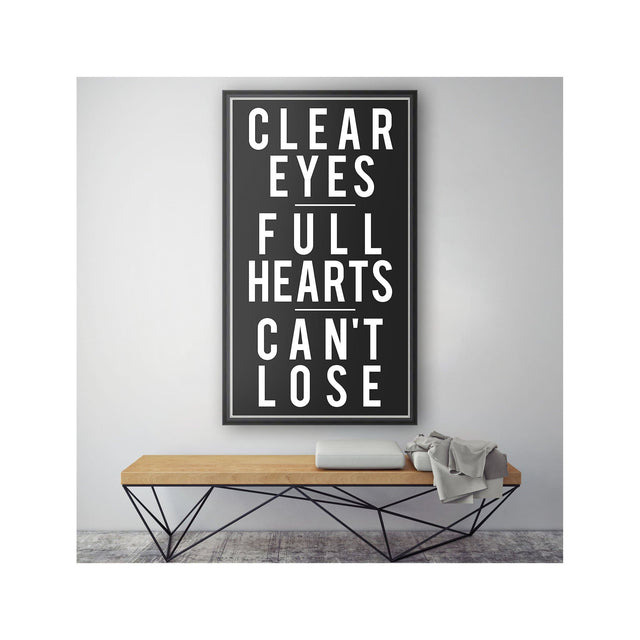 Clear Eyes. Full Hearts. Can't Lose. – Foundry