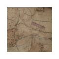 DELHI, INDIA - MAP of 1894 - Foundry