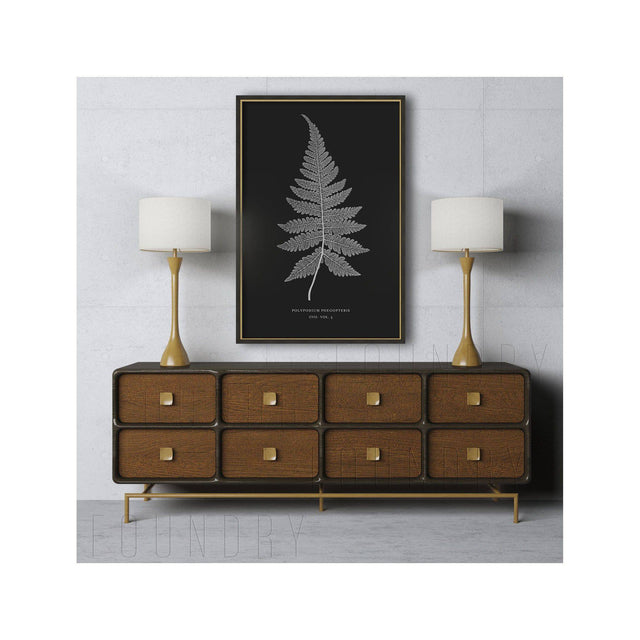 FERN ART: 1859 ENGLISH FERN #09 - Foundry