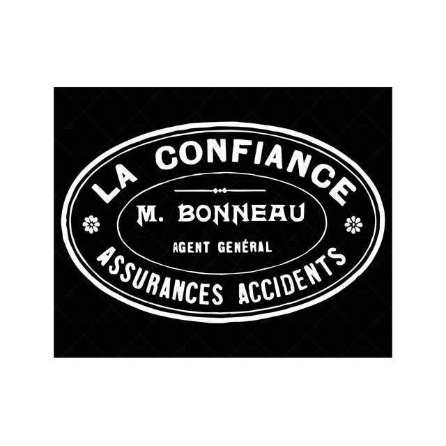 FRENCH Document Stamp - LA CONFIANCE - Foundry