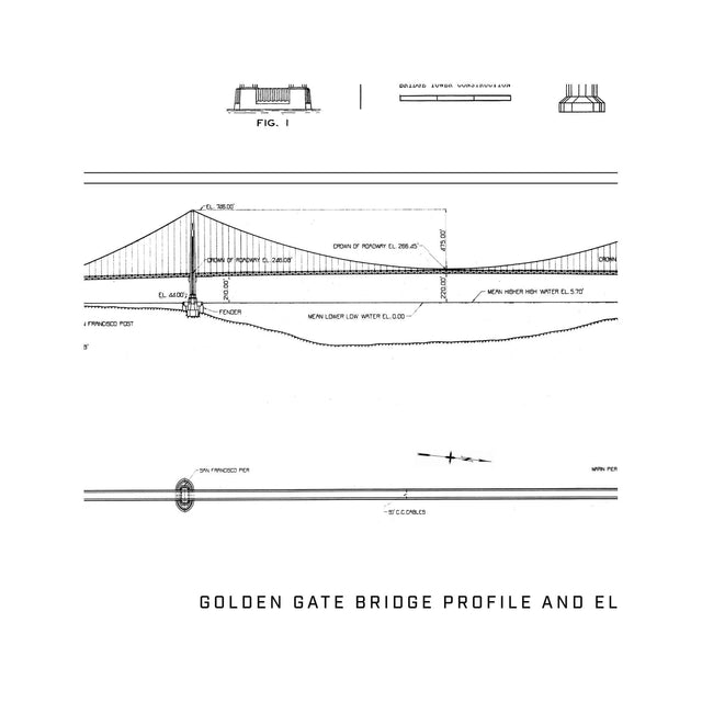 GOLDEN GATE BRIDGE Blueprint - Foundry