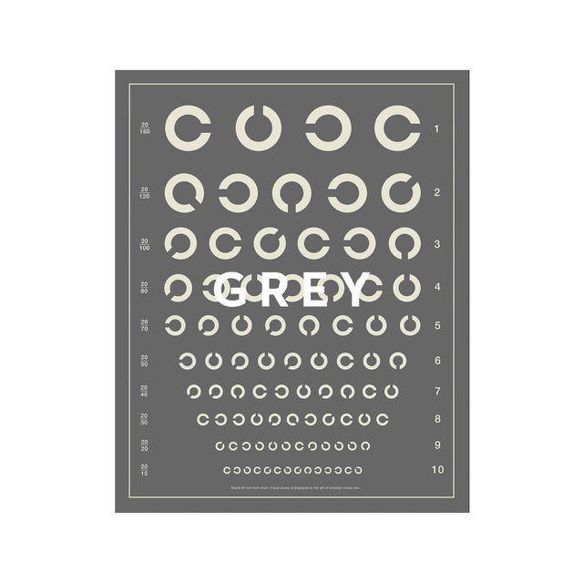 Herman Snellen Tumbling C's Eye Chart – Foundry