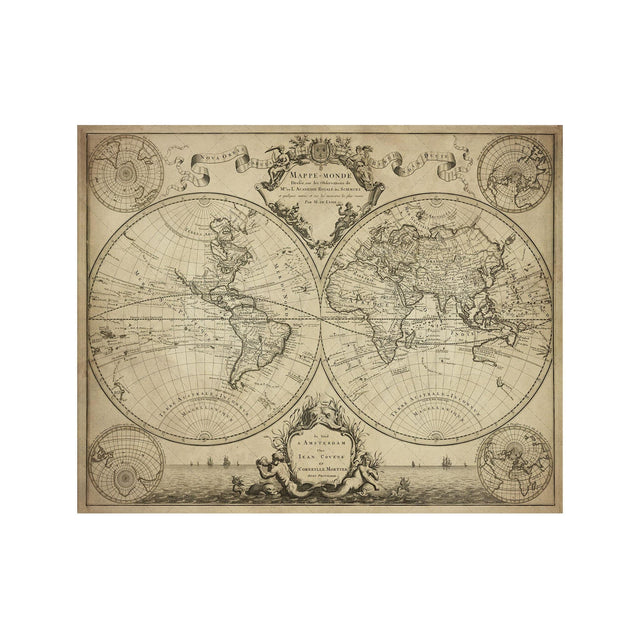 L'ISLE 1720 WORLD MAP - Foundry