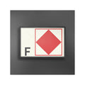 LETTER F - Navy Signal Print - Foundry