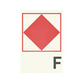 LETTER F - Navy Signal Print - Foundry