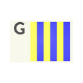 LETTER G - Navy Signal Print - Foundry