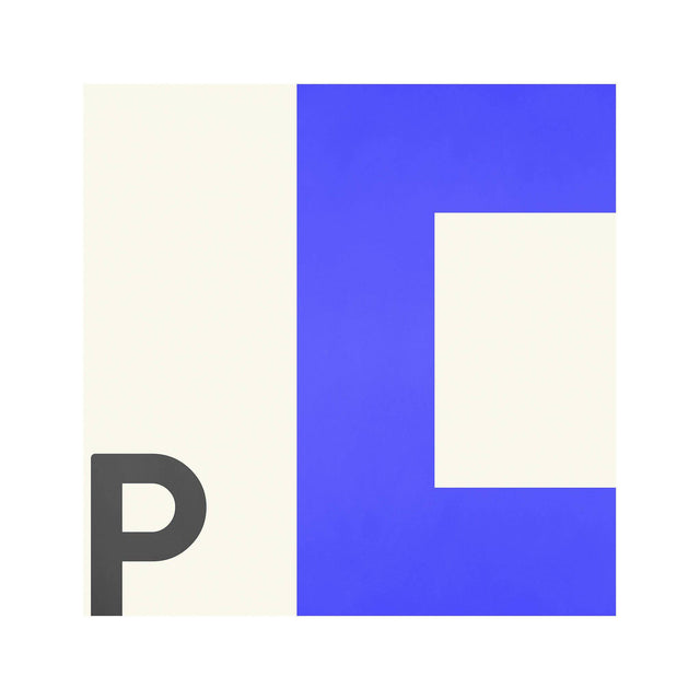 LETTER P - Navy Signal Print - Foundry