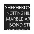 LONDON ENGLAND Bus Scroll - SHEPHERD'S BUSH - Foundry