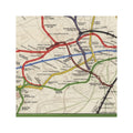 LONDON UNDERGROUND RAILWAYS Map - Foundry