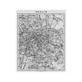 MAP of BERLIN, Circa 1900s - Foundry