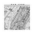 MAP of NEW YORK CITY, Circa 1900s - Foundry