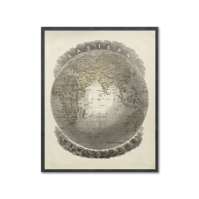MAP of the EASTERN HEMISPHERE - Foundry