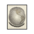 MAP of the WESTERN HEMISPHERE - Foundry