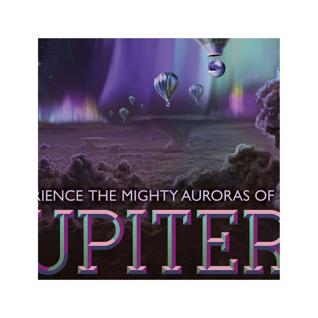 NASA Exoplanet Art - JUPITER Travel Poster - Foundry