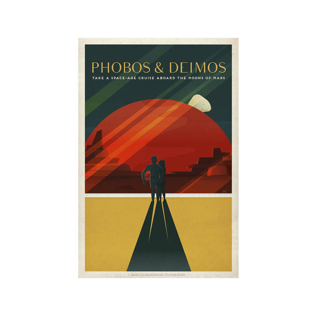NASA Exoplanet Art - PHOBOS & DEIMOS - Foundry